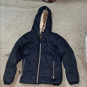 Women's Black Hooded Jacket